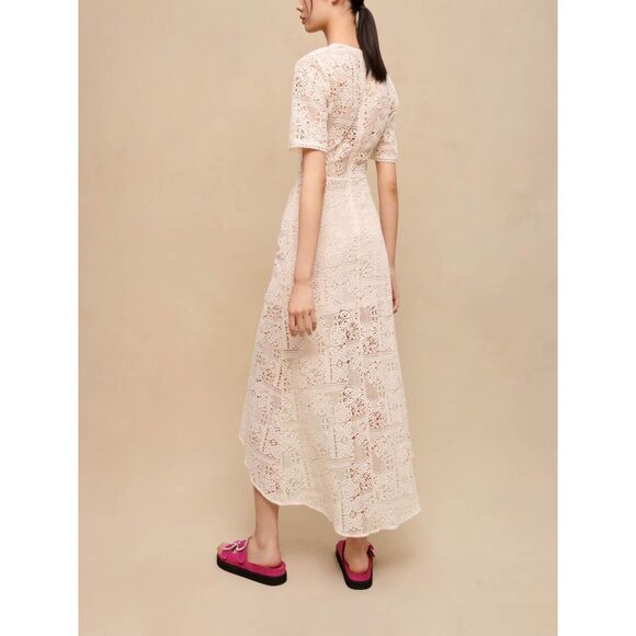 Maje Crochet Dress FR40 NEW NWT - Picture 4 of 13